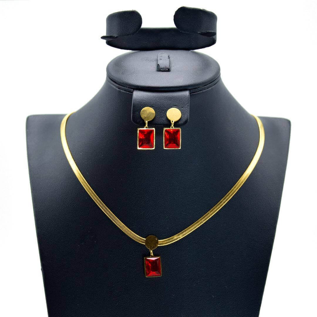 Ensemble Serpent en Acier Inoxydable