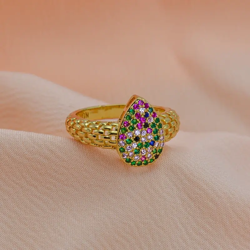 طقم حبة اللوز الملونة Amande coloree